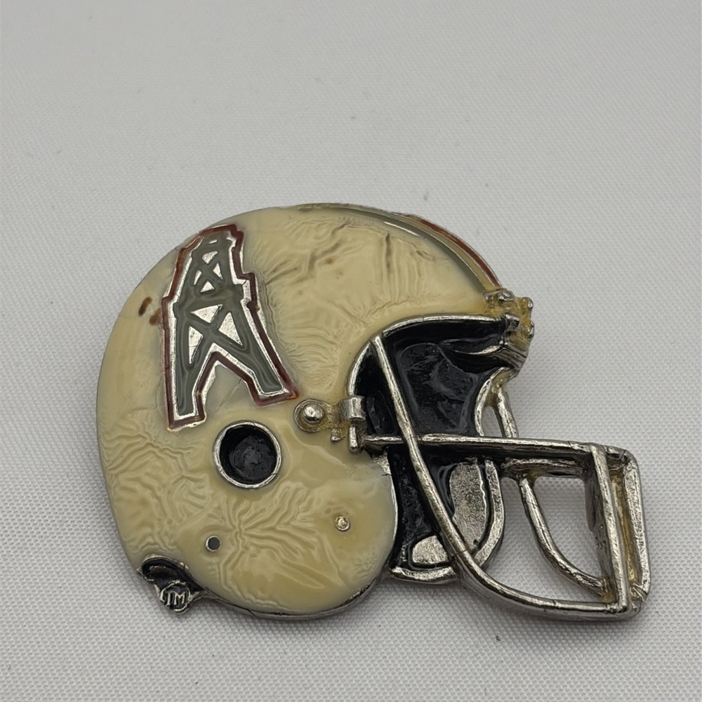 Vintage Houston‎ Oilers NFL Football Helmet Lapel Hat Pin
